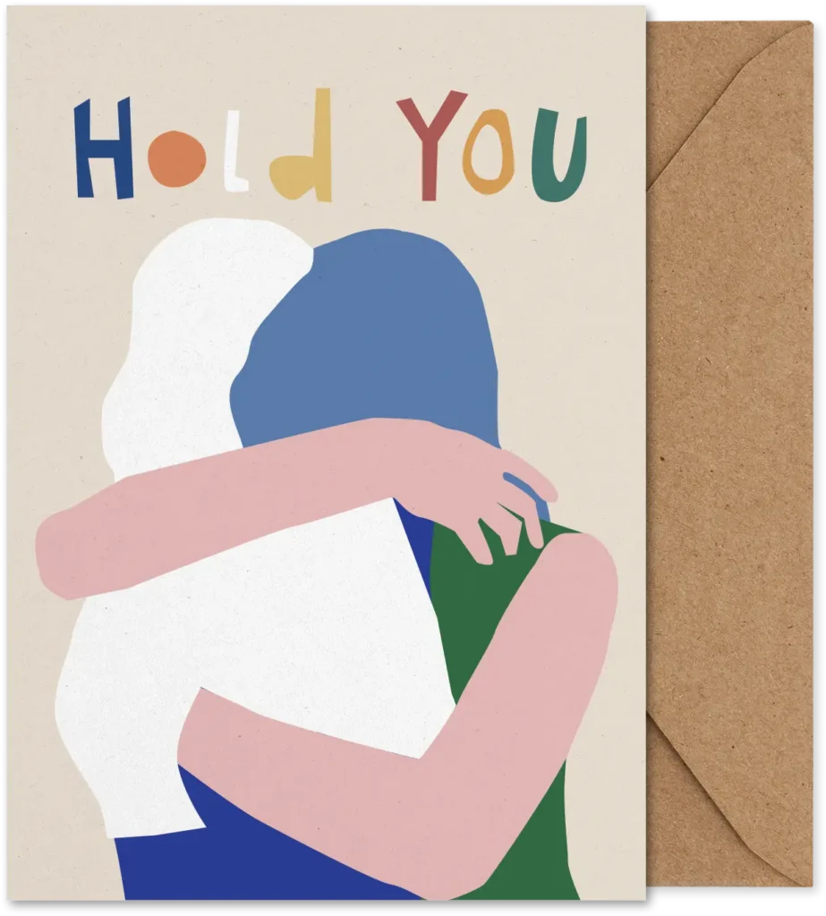 Grusskarte — Hold you